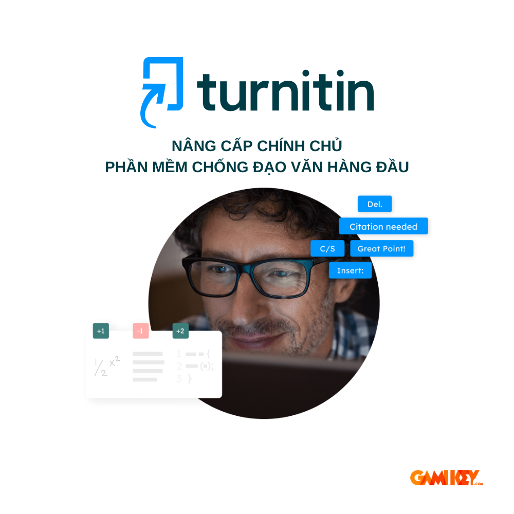 Nâng cấp chính chủ tài khoản Turnitin